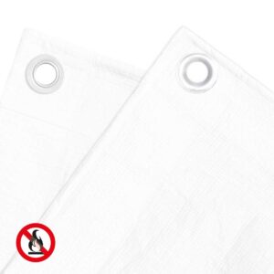 Bauzaunplane schwer entflammbar