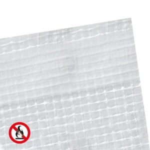 Gitter-Gerüstplane schwer entflammbar